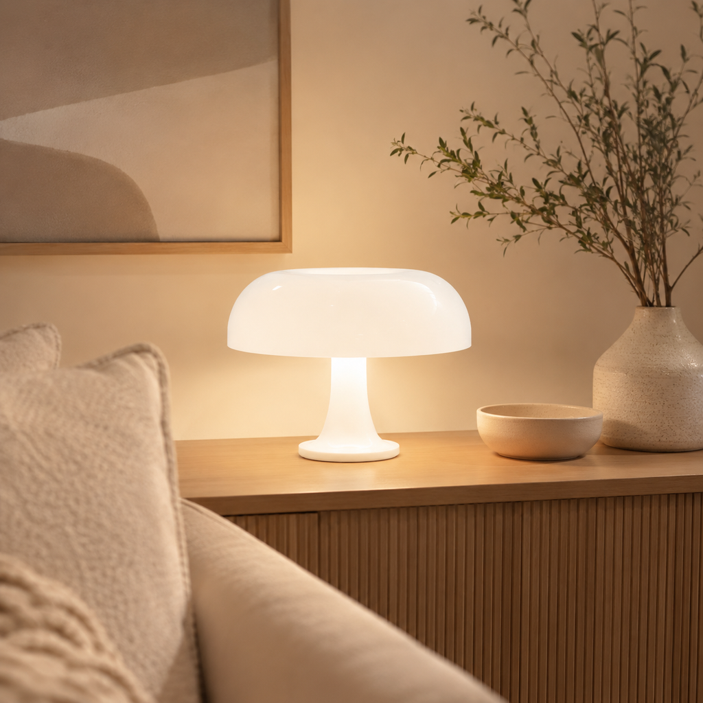 Lampe à poser champignon Noma