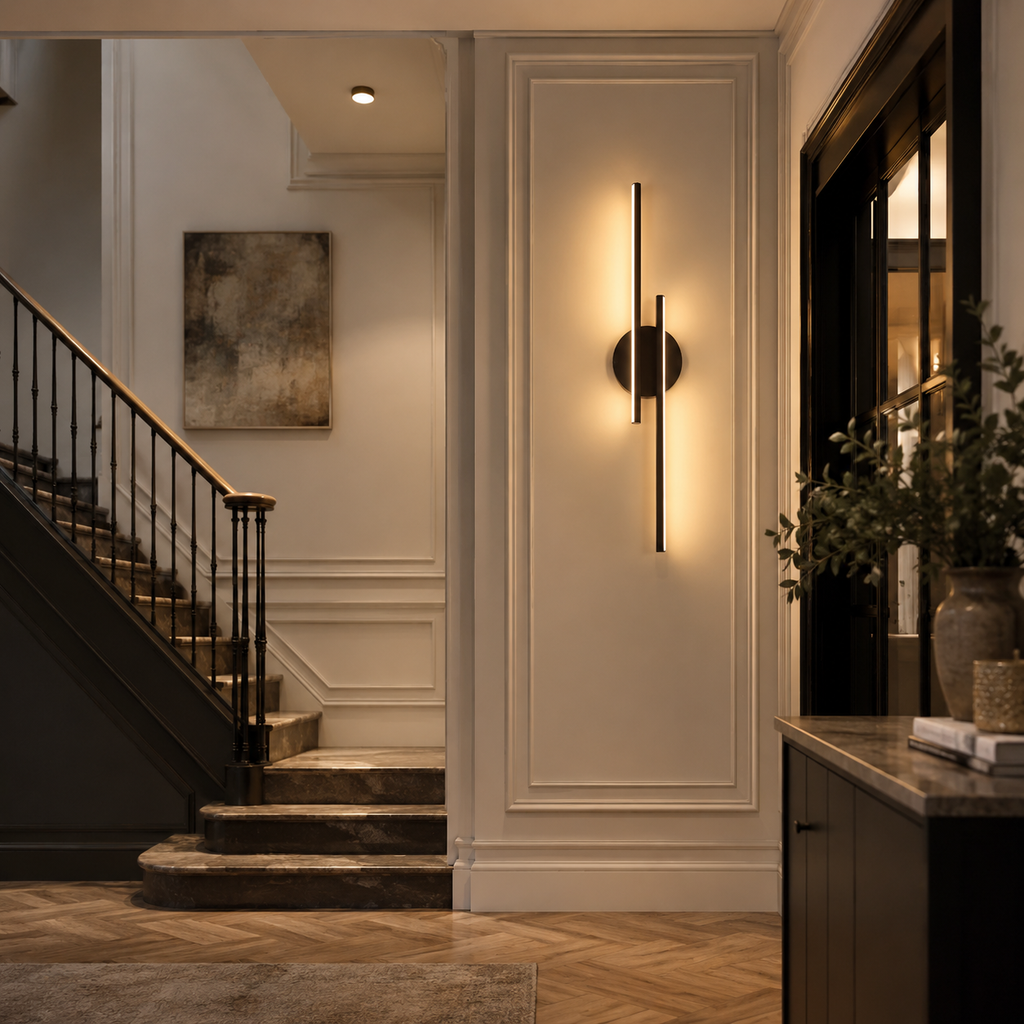 Applique murale LED Linea Noir