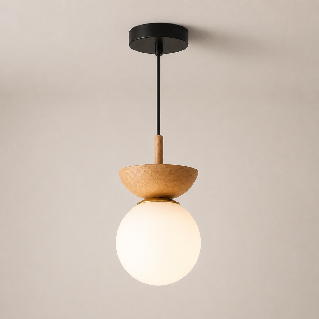 Suspension boule japonaise Nami