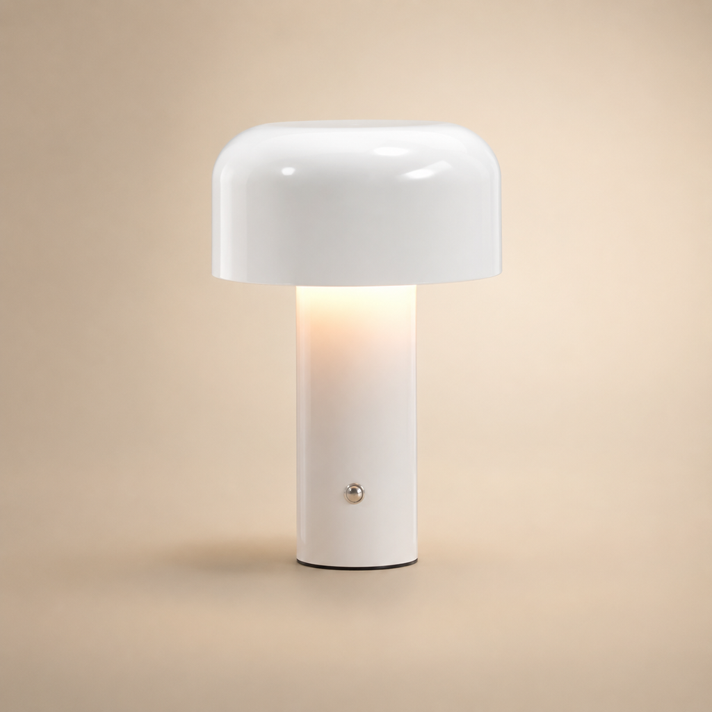 Lampe à poser champignon rechargeable Milo