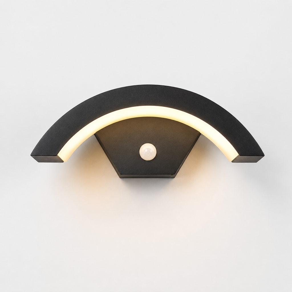 Applique murale extérieure LED Arco avec détecteur