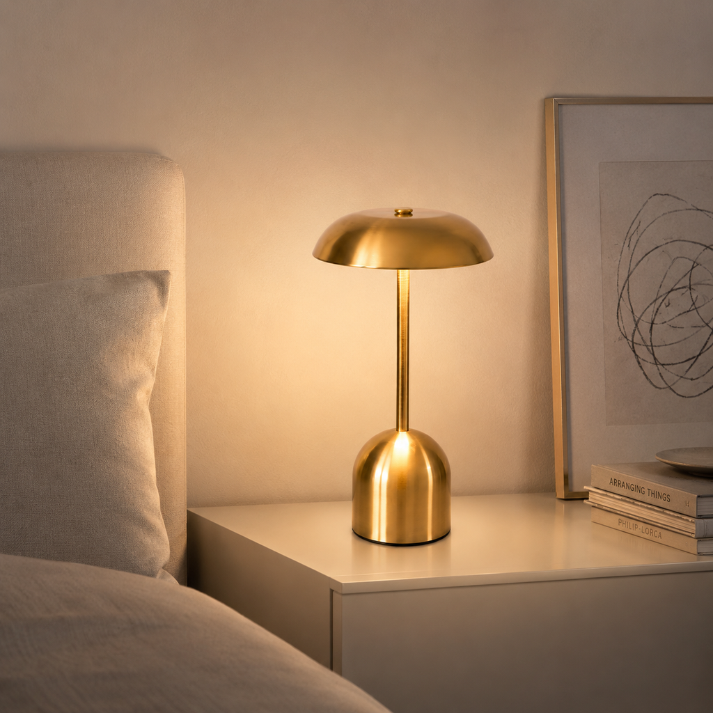 Lampe à poser rechargeable tactile Malia
