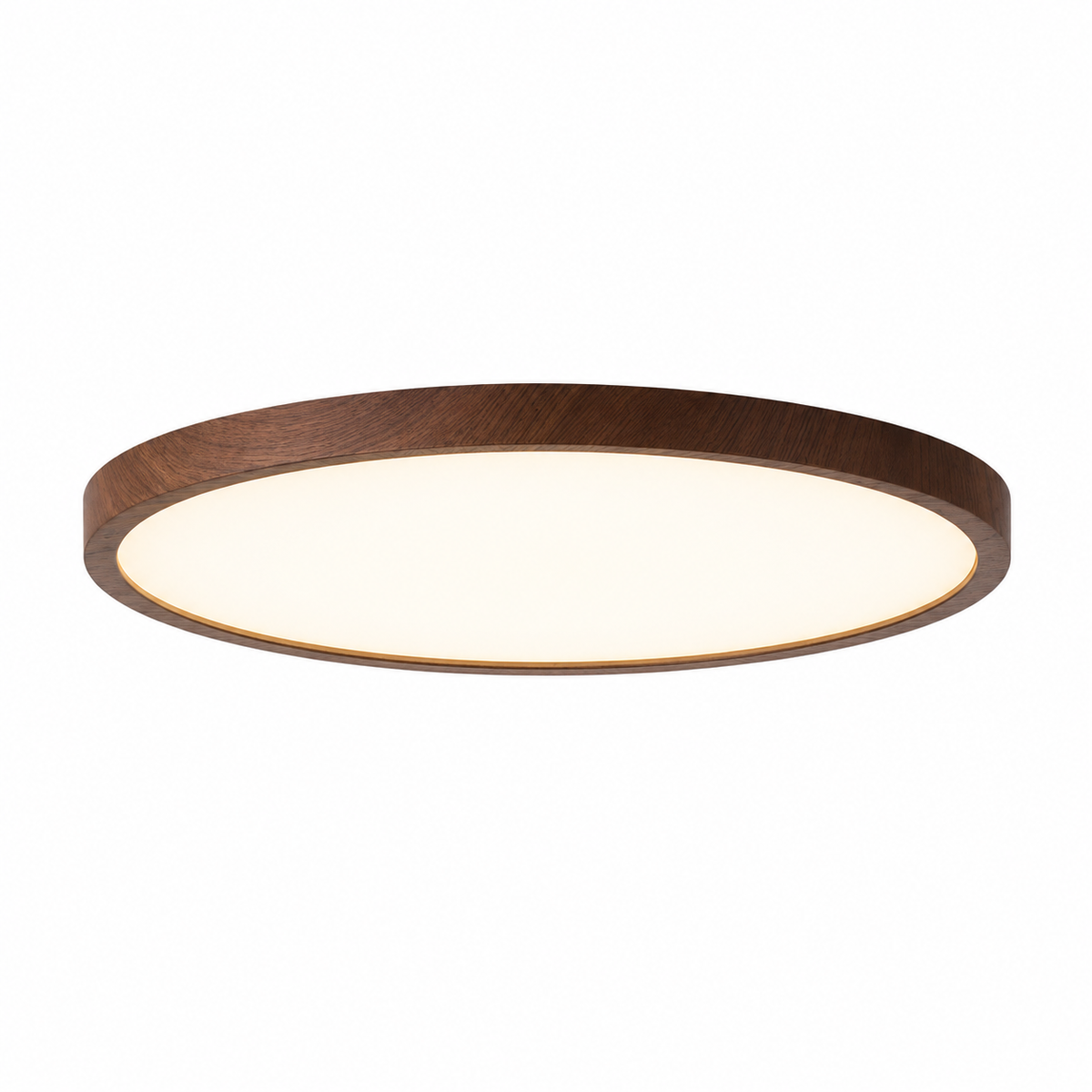 Plafonnier LED bois ultrafin Noma