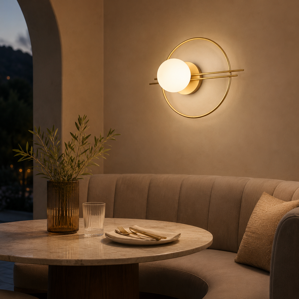 Applique murale LED Halo Éclipse