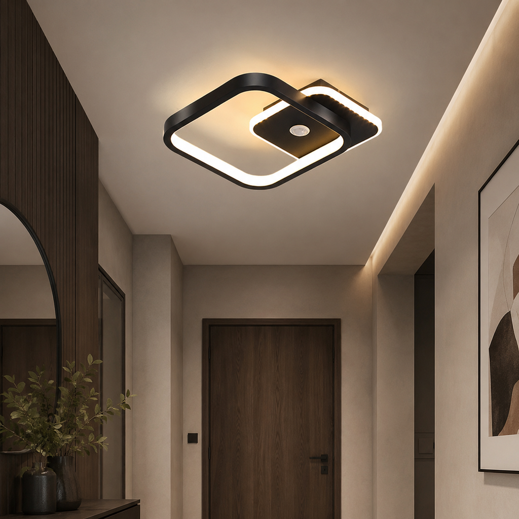 Plafonnier LED à détecteur Noxis