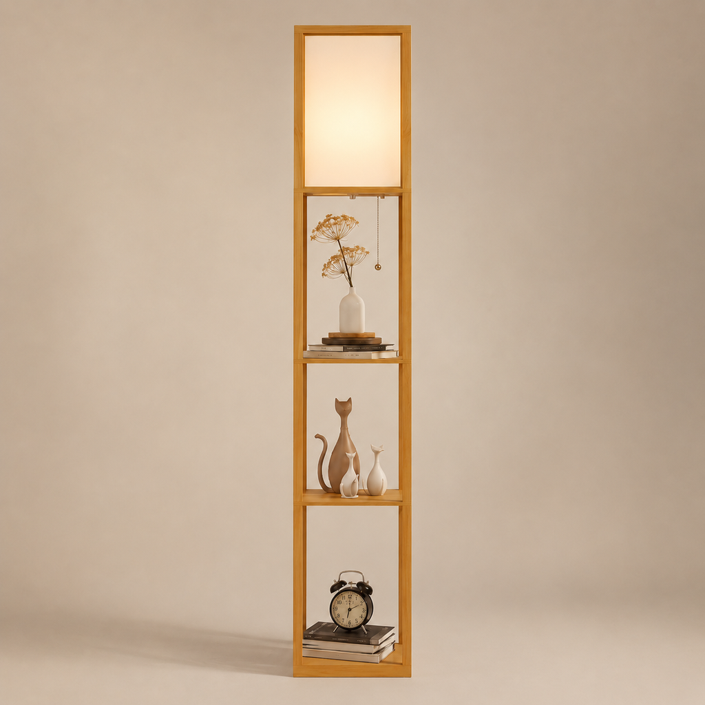 Lampadaire étagère Elia