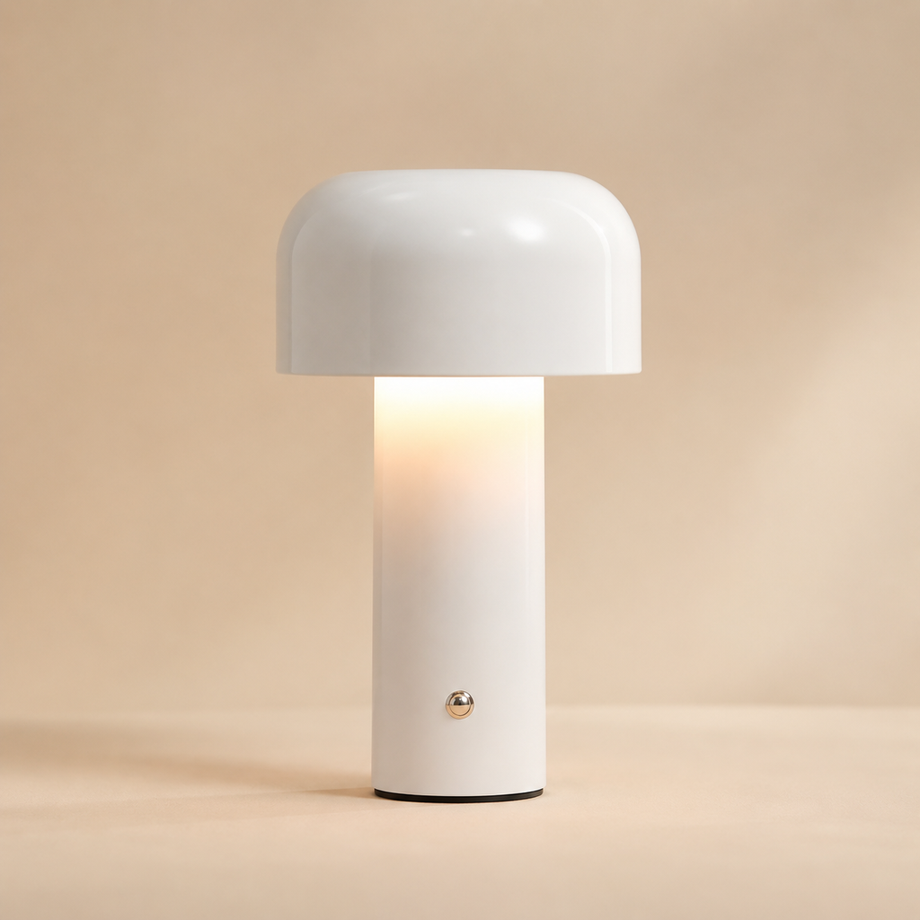 Lampe à poser champignon rechargeable Milo