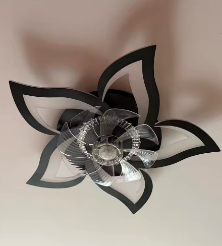 Photo client de Ventilateur plafonnier LED Fleur