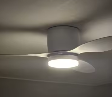 Photo client de Ventilateur de Plafonnier LED silencieux