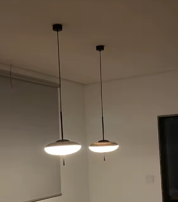 Photo client de Suspension LED soucoupe Vela
