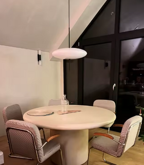 Photo client de Suspension LED soucoupe Vela