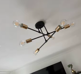 Photo client de Plafonnier Sputnik 6 lumières Aris