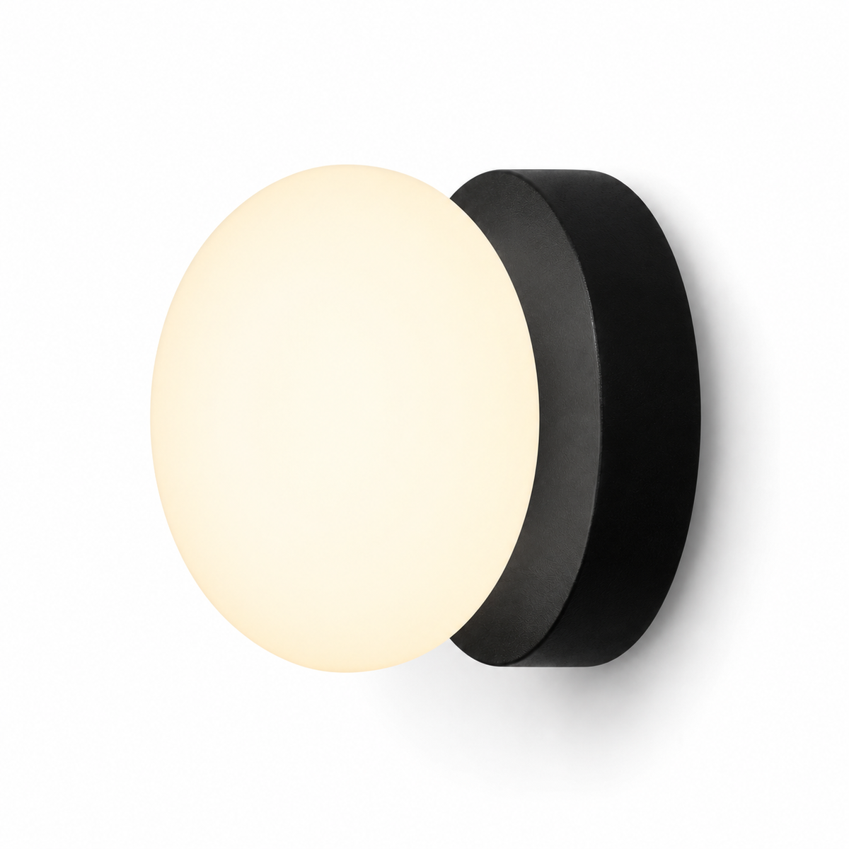 Applique murale LED ronde Opale