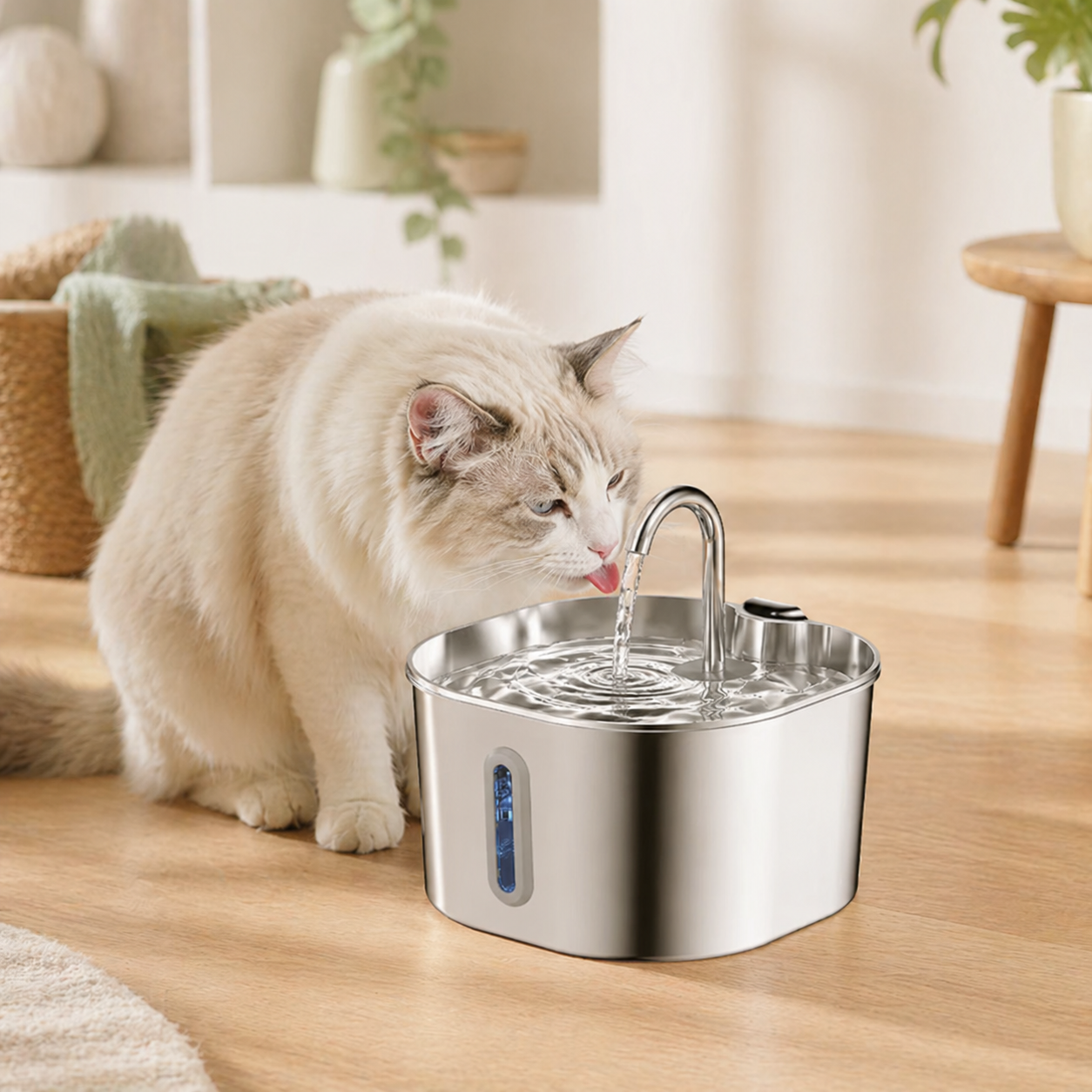 Une eau qui attire naturellement votre chat