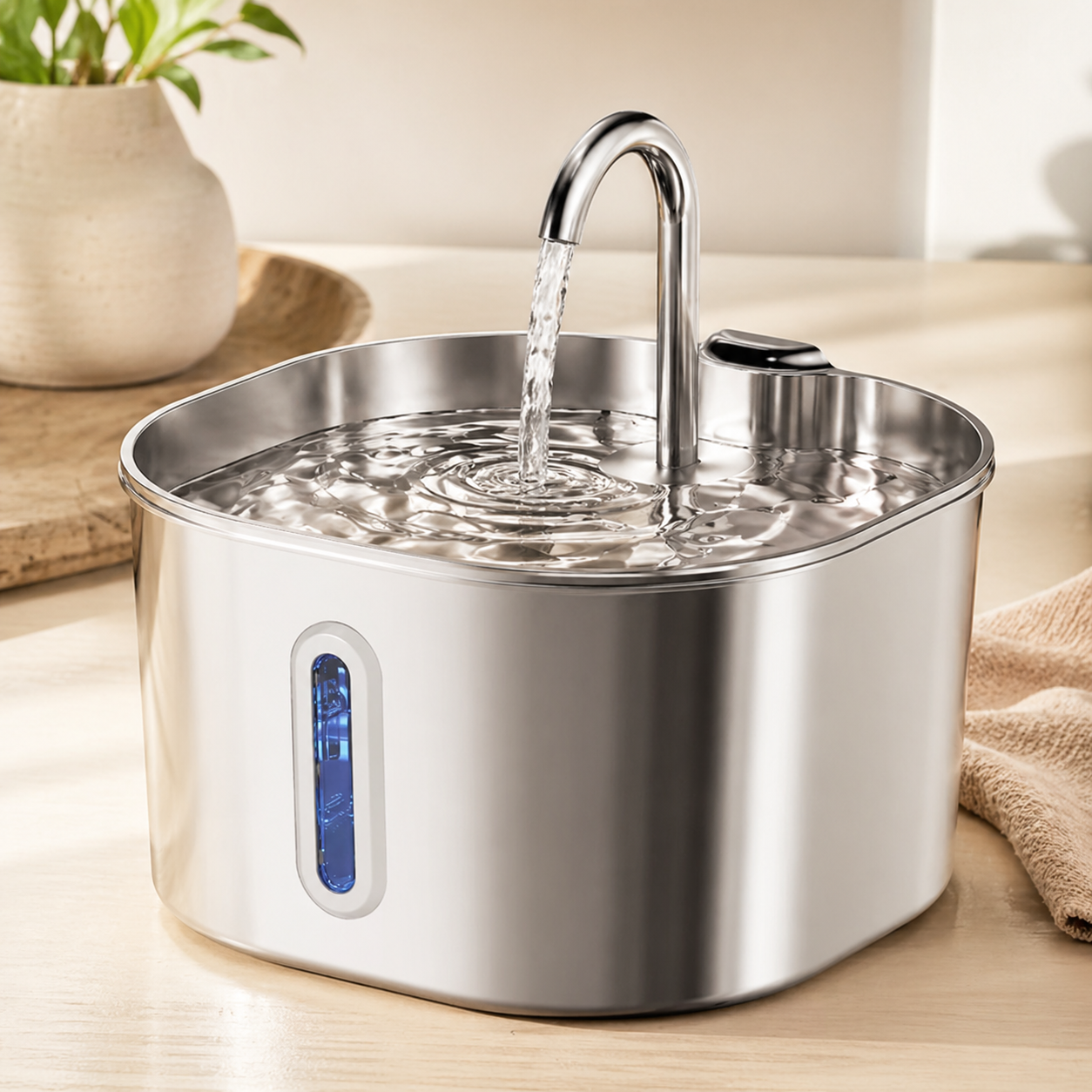 Un design inox plus propre au quotidien