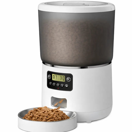 Distributeur de croquettes Automatique 4L pour Chat