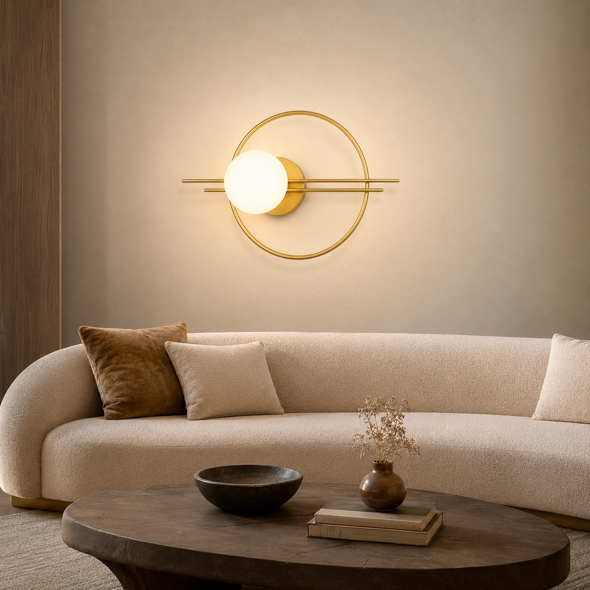 Applique murale LED Halo Éclipse