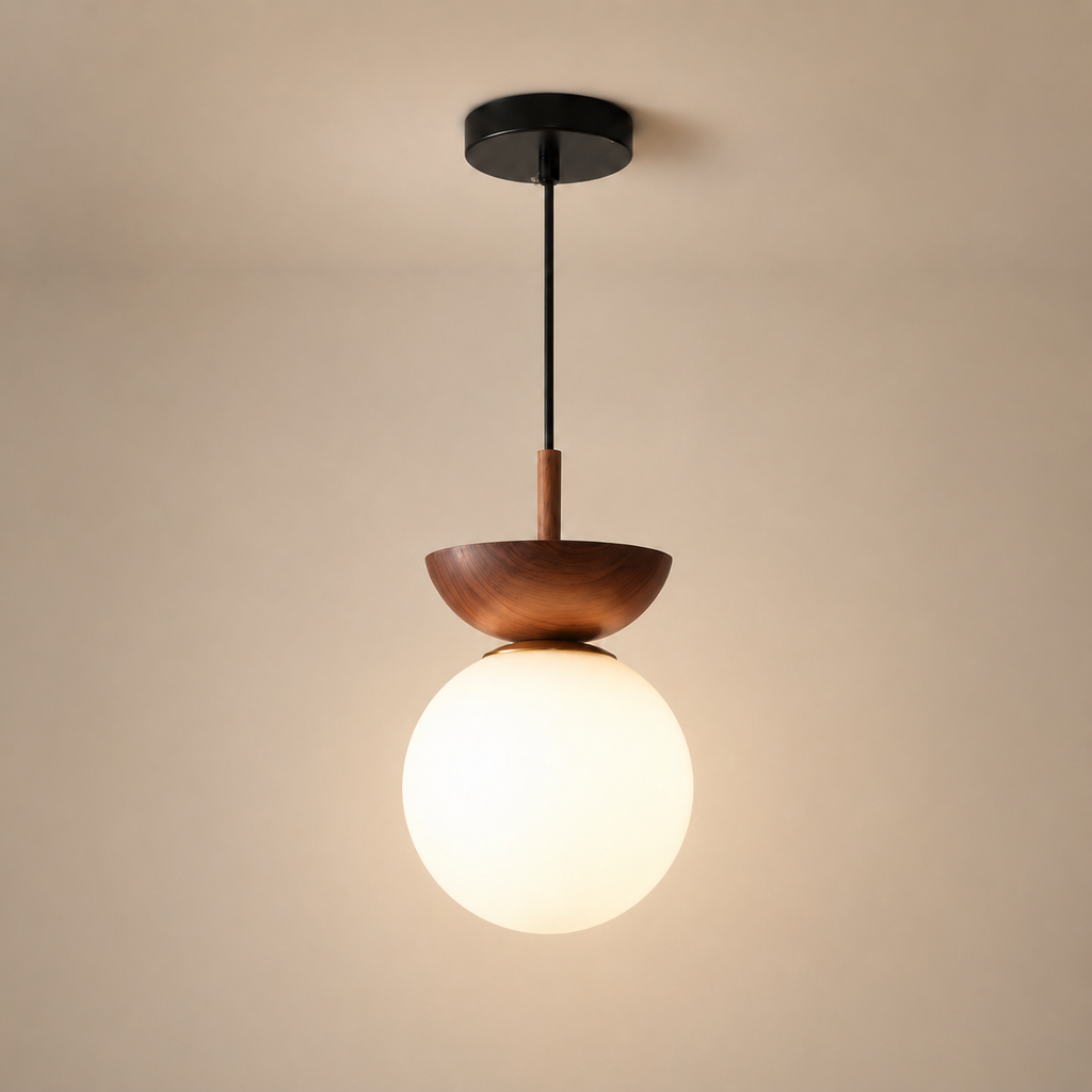 Suspension boule japonaise Nami