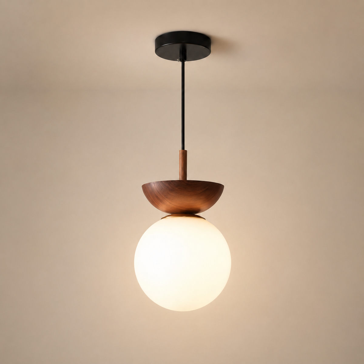 Suspension boule japonaise Nami