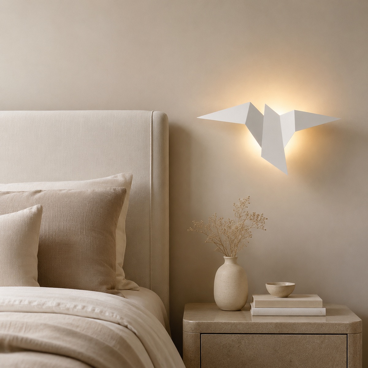 Applique murale LED Oiseau Nordic