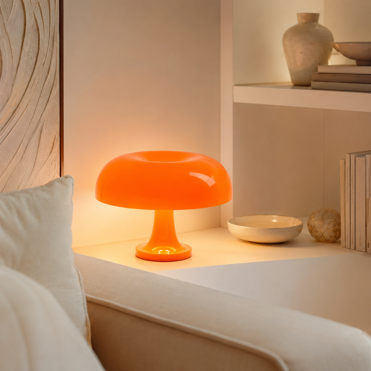 Lampe à poser champignon Noma