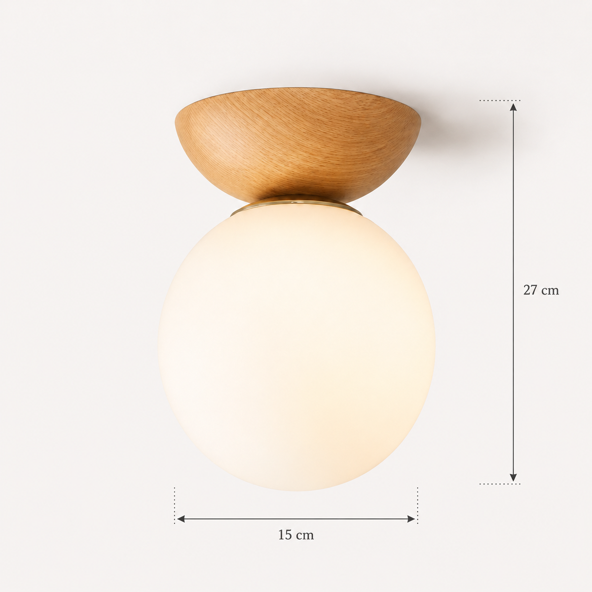 Plafonnier boule japonaise Nami