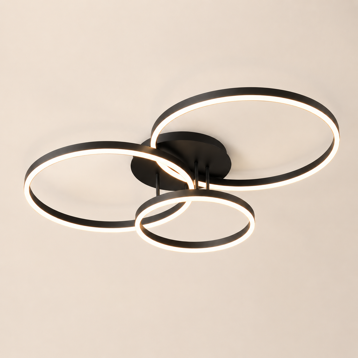 Plafonnier LED Éclipse Noir